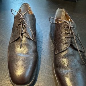 Santoni mens Italian shoe w laces